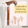 Cosy Tossy wooden walking sticks for old people/Men/Women