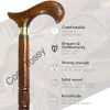 Cosy Tossy wooden walking sticks for old people/Men/Women