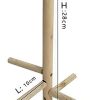Cosy tossy Small Birds Parrot Perch Toys Natural Wood Jumping Standing Toy