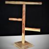 Parrot Perch Toys Natural Wood Jumping Standing Toy