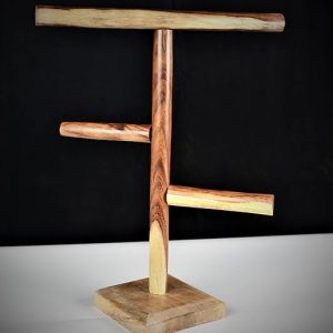 Parrot Perch Toys Natural Wood Jumping Standing Toy