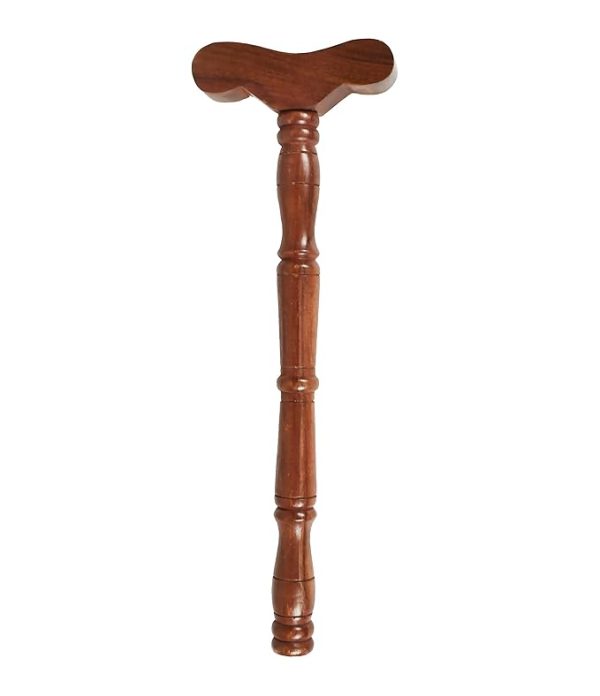 cosy tossy T-Shaped Yoga Danda Meditation Stick New Natural