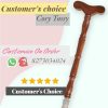 cosy tossy T-Shaped Yoga Danda Meditation Stick New Natural